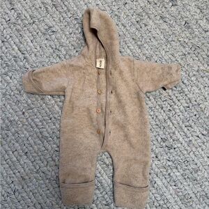 Siskin Engel wool fleece bunting 0-3m